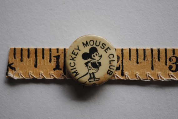 1930's Mickey Mouse Club Button - Pin Back - Fan … - image 6
