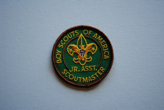 Vintage Junior Assistant Scoutmaster Patch - Boy … - image 2