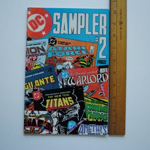 DC Sampler 2 September 1984 Original Vintage Comic Book DC Comics ...