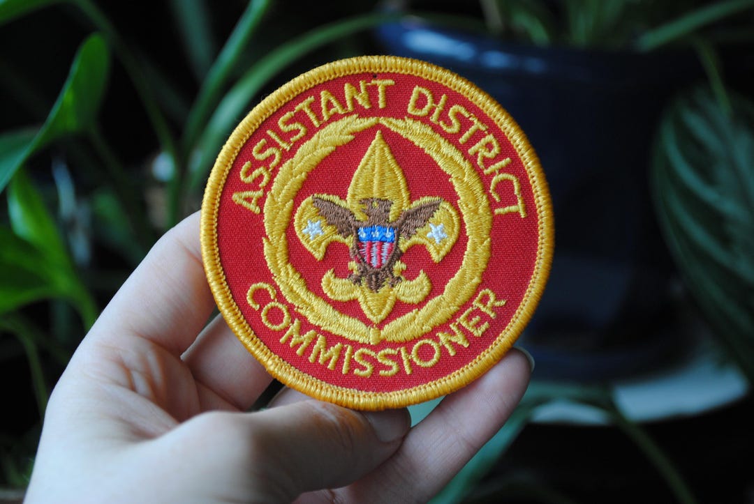 Vintage Assistant District Commissioner Patch - Boy Scouts of America ...
