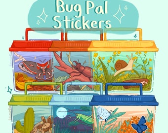 Bug Pals Vinyl Stickers