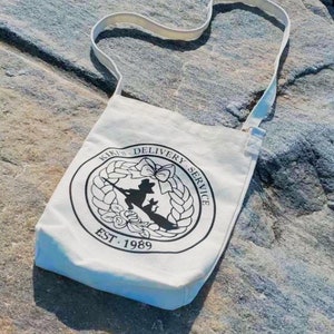 Kiki's Delivery Service Messenger Bag Adjustable strap studio Ghibli inspired purse image 5