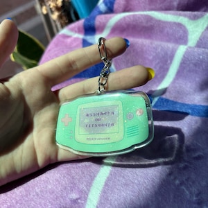 Pissboy Advanced Acrylic Charm retro Gameboy keychain image 4