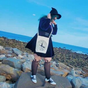 Kiki's Delivery Service Messenger Bag Adjustable strap studio Ghibli inspired purse image 4