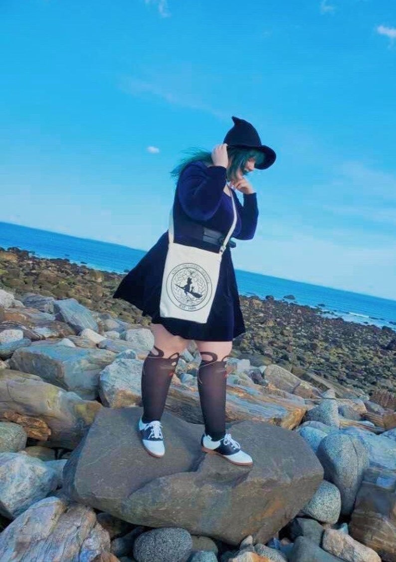 Kiki's Delivery Service Messenger Bag Adjustable strap studio Ghibli inspired purse image 4