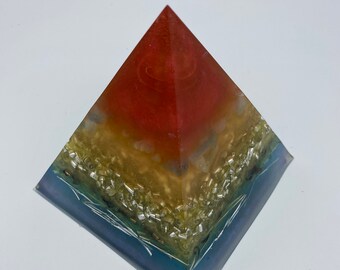 Orgone pyramid-Rainbow Series