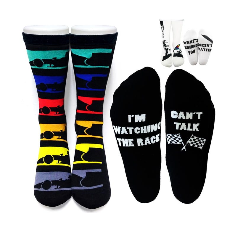 F1 Racing Socks F1 Formula One Racing Car Socks Mclaren, Ferrari, Red Bull, Mercedes ...