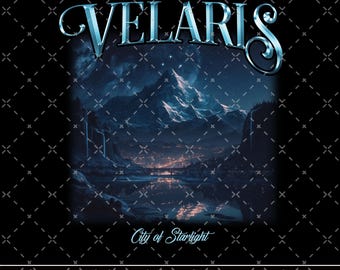 Velaris Png, Velaris City Of Starlight Png, The Night Court Png, SJM Merch Png, City of Starlight Sweater, ACOTAR Png, ACOTAR Velaris Png