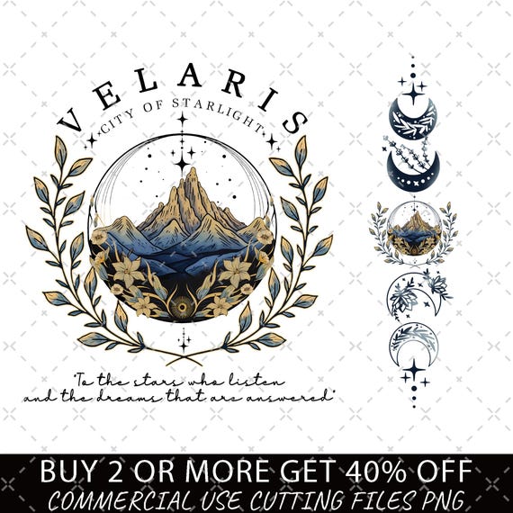 Velaris Png, Velaris City Of Starlight Png, The Night Court Png, SJM Merch Png, City of Starlight Sweater, ACOTAR Png, ACOTAR Velaris Png
