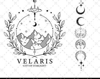 Velaris Png, Velaris City Of Starlight Png, The Night Court Png, SJM Merch Png, City of Starlight Sweater, ACOTAR Png, ACOTAR Velaris Png