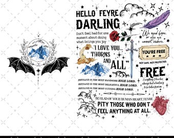 Velaris Png, Velaris City Of Starlight Png, The Night Court Png, SJM Merch Png, City of Starlight Sweater, ACOTAR Png, ACOTAR Velaris Png