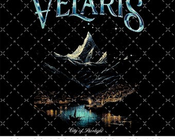 Velaris Png, Velaris City Of Starlight Png, The Night Court Png, SJM Merch Png, City of Starlight Sweater, ACOTAR Png, ACOTAR Velaris Png