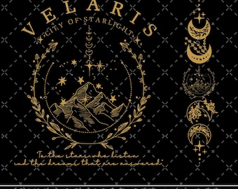 Velaris Png, Velaris City Of Starlight Png, The Night Court Png, SJM Merch Png, City of Starlight Sweater, ACOTAR Png, ACOTAR Velaris Png