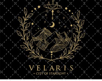 Velaris Png, Velaris City Of Starlight Png, The Night Court Png, SJM Merch Png, City of Starlight Sweater, ACOTAR Png, ACOTAR Velaris Png