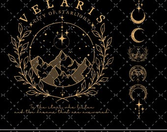 Velaris Png, Velaris Ciudad de Starlight Png, La Corte Nocturna Png, SJM Merch Png, Suéter de la Ciudad de Starlight, ACOTAR Png, ACOTAR Velaris Png