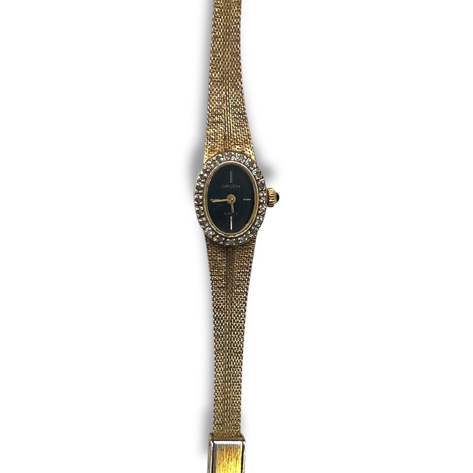 Gruen Bracelet Watch - Etsy