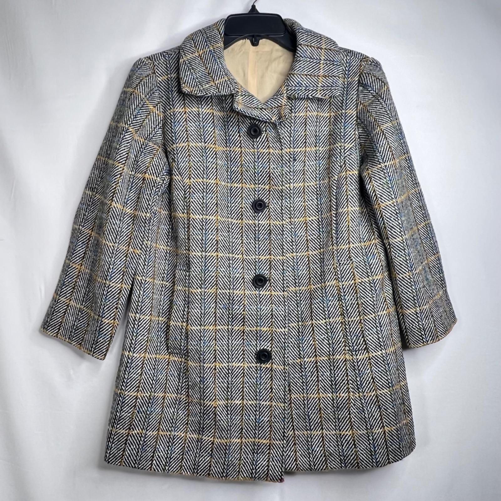 Mod Tweed Coat - Etsy