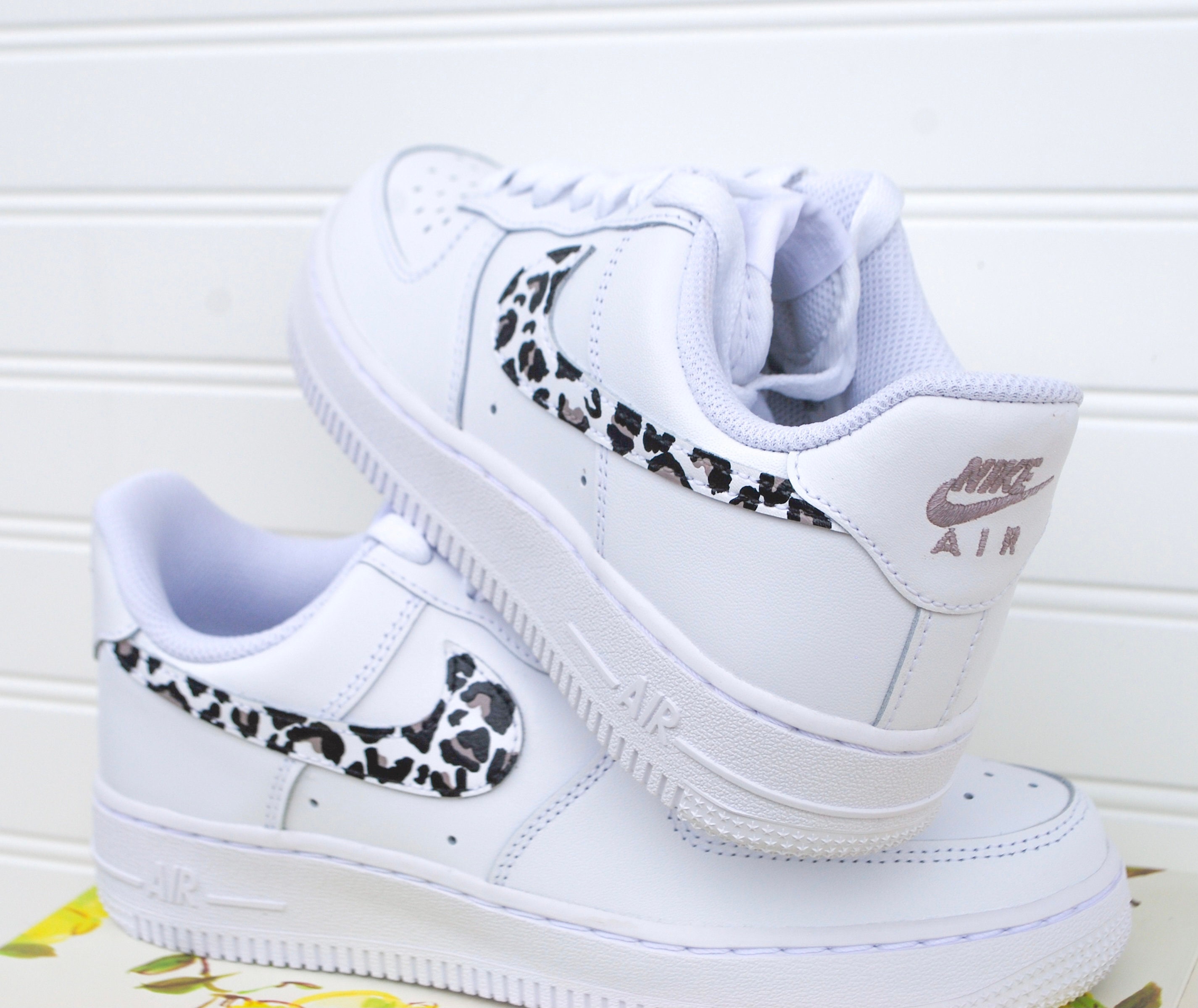 cheetah and tan air force 1