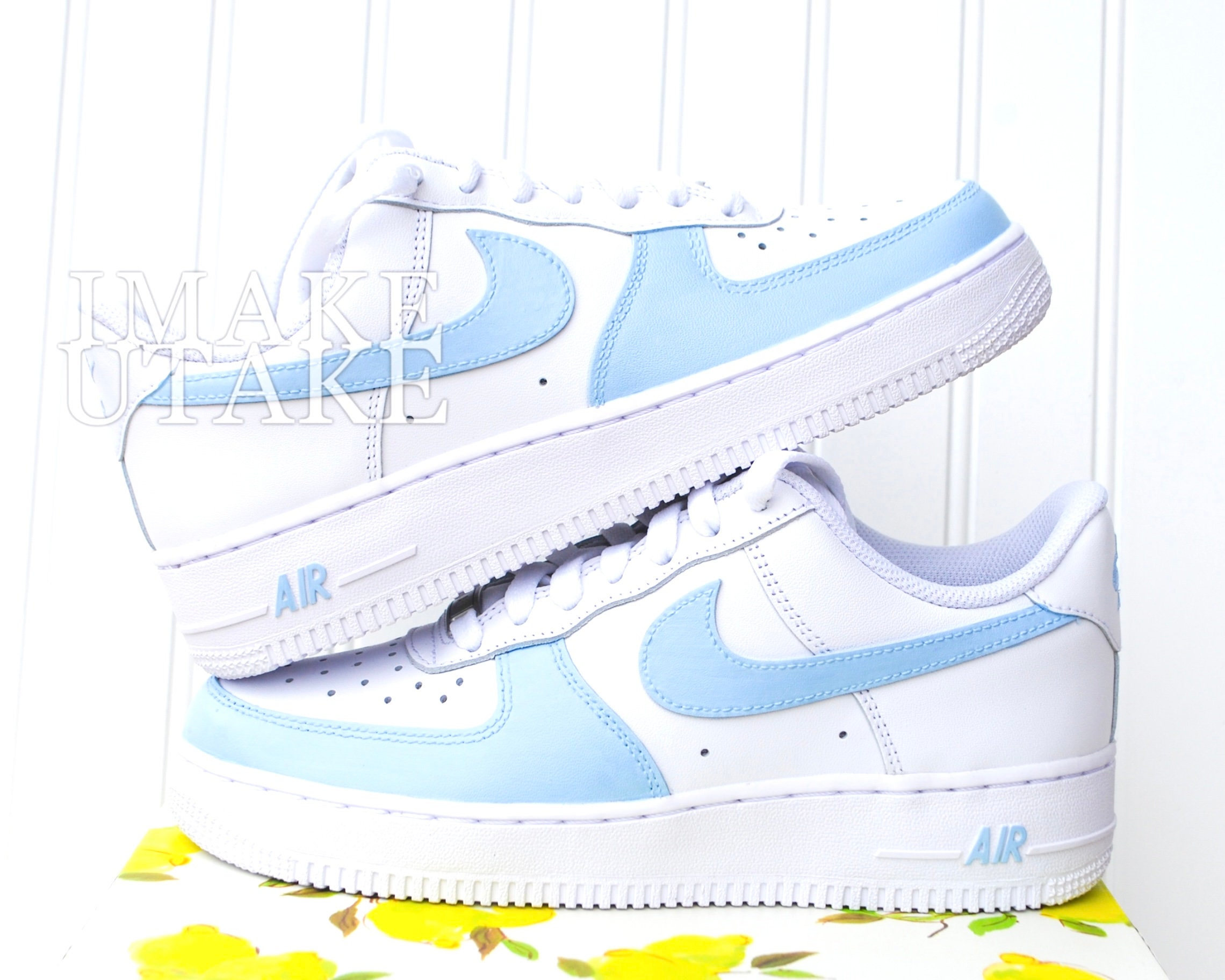 Air Force 1 Light Blue - Etsy
