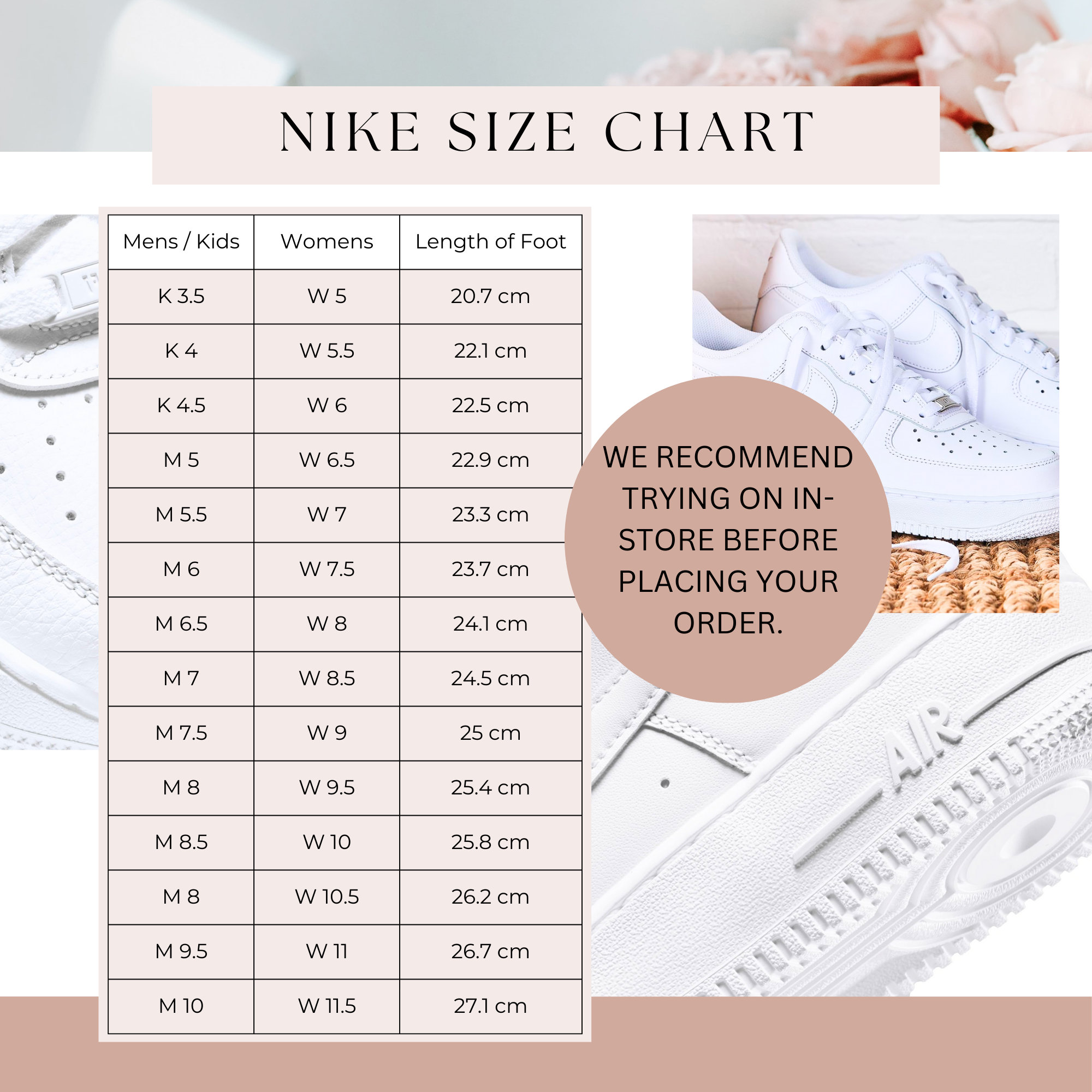 Tan Toe Colorblock Air Force 1, Custom Handpainted AF1, Custom Design ...
