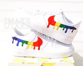 Rainbow Air Force 1 - Etsy