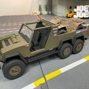 GI Joe Vamp Scout 6x6 - Custom Vehicle STL Digital Download
