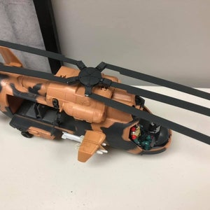 GI Joe Tomahawk - Folding Rotor Blade STL Digital Download