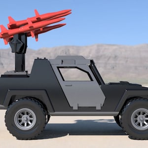 GI Joe Cobra Stinger - Classified or Original Size STL Digital Download
