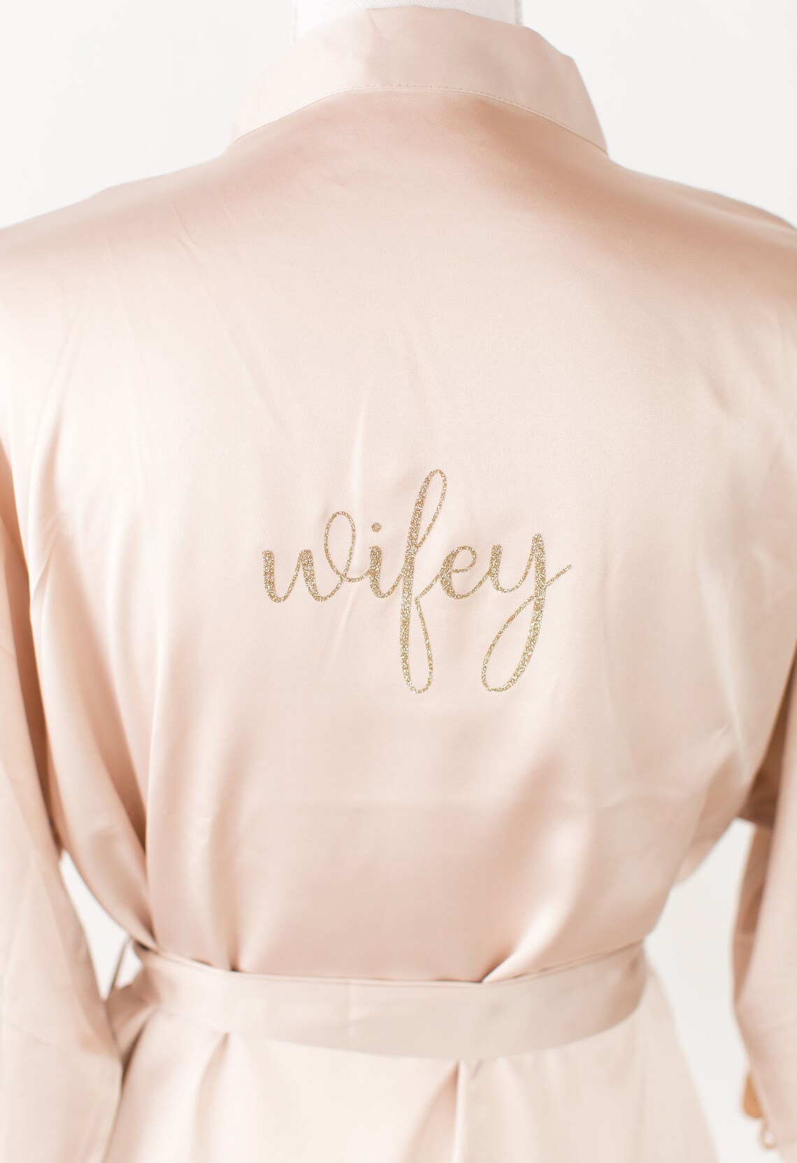 Mrs Robe Bride Robe Personalized Bride Robe Satin Bride Etsy
