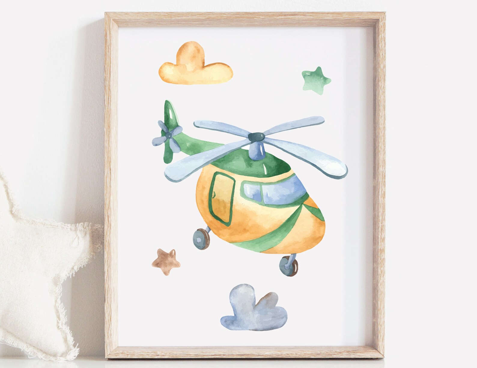 Airplane Nursery Wall Art Set of 3 Airplane Art Prints Plane | Etsy