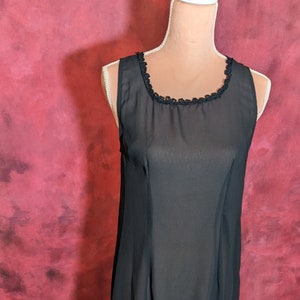 Retro 90s The Limited Black Sheer Dress Size Small