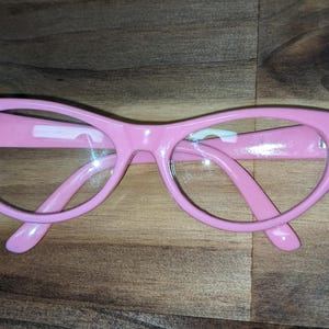 Modern - pink Cat Eye non-Prescription Glasses