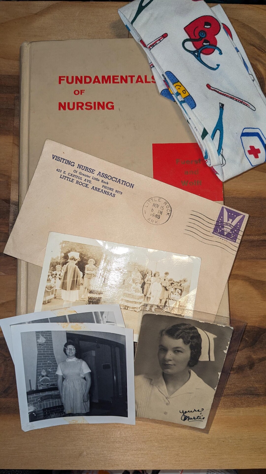 Vintage Nurses Gift Set: 1964 Fundamentals of Nursing Book and Vintage ...
