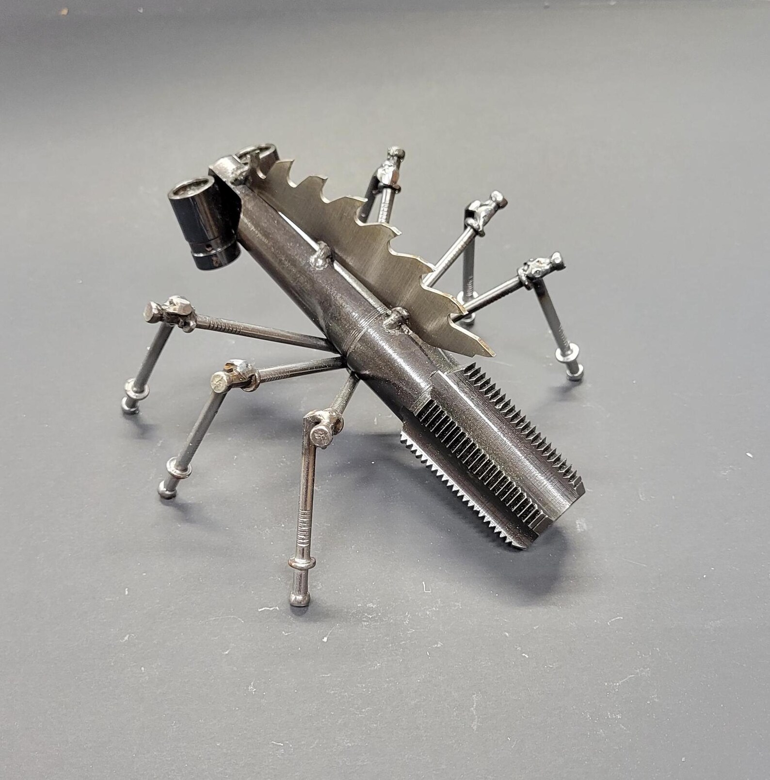 Handmade Industrial Steampunk Insect Sculpture, Unique Collectable ...