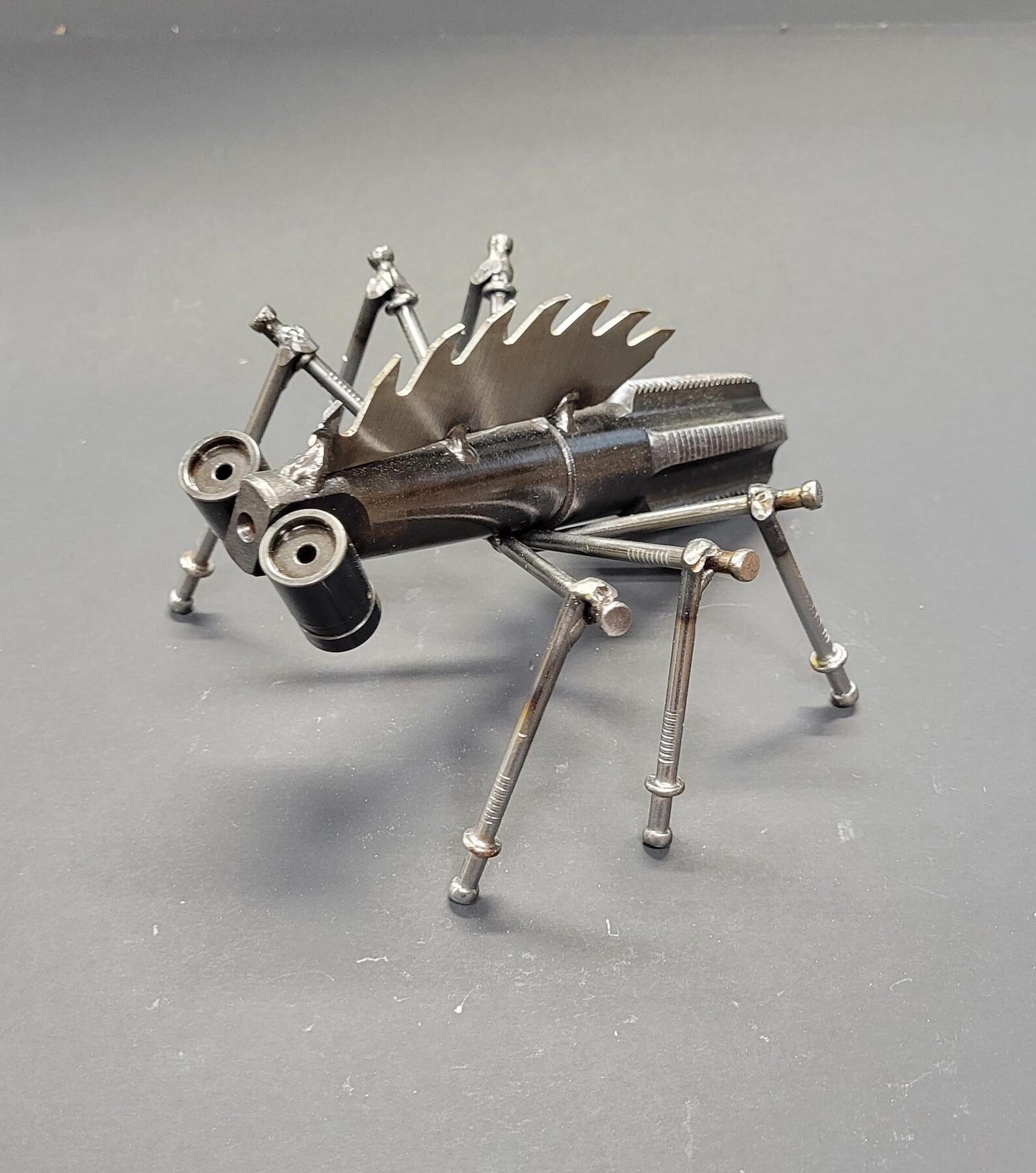 Handmade Industrial Steampunk Insect Sculpture, Unique Collectable ...
