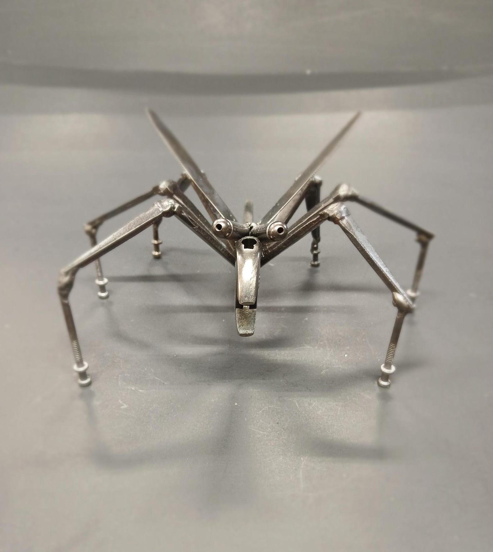 Handmade Industrial Steampunk Insect Sculpture, Unique Collectable ...