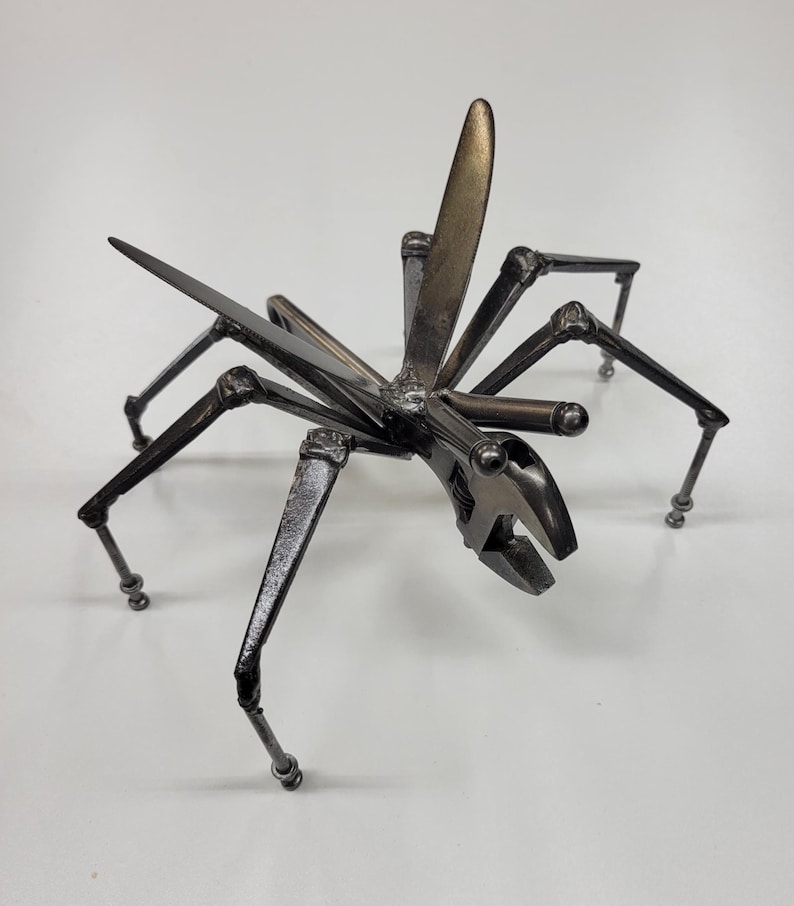 Handmade Industrial Steampunk Insect Sculpture, Unique Collectable ...