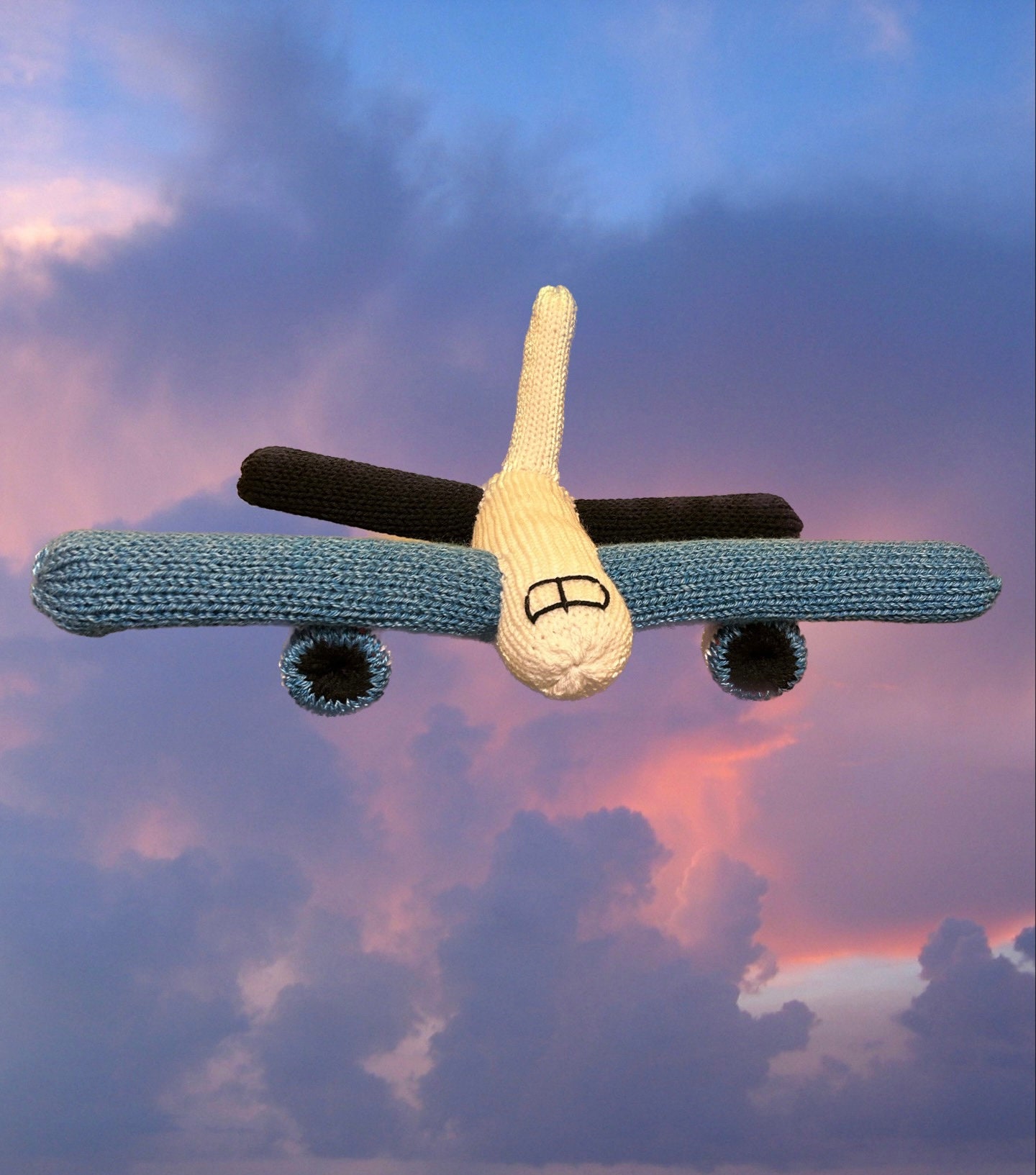 Airplane Knitting Machine Pattern (Download Now) Etsy