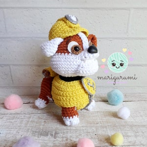 Mini Rubble amigurumi pattern