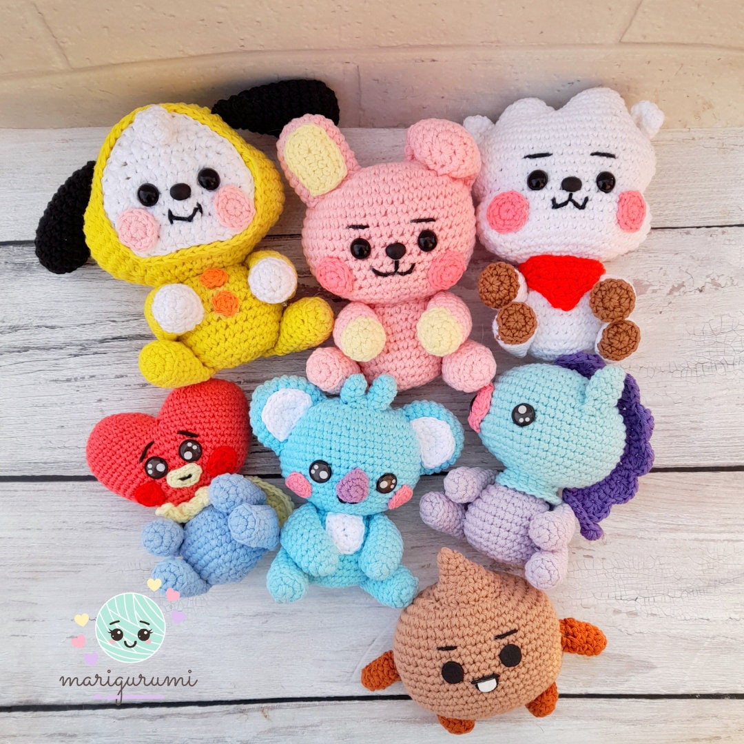 Baby Bt21 Amigurumi Ebook - Etsy