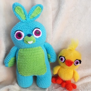 Toy Story Bunny and Ducky Amigurumi Patterns