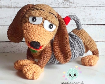 Slinky toy story amigurumi pattern