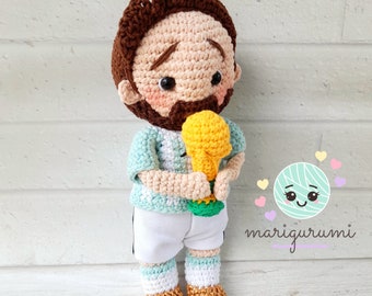 Lionel Messi amigurumi pattern