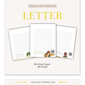 Papelaria para escrever cartas l Aproveite a vida para sempre l JW para imprimir l Escrita de cartas JW l Modelo de estudo bíblico l Papelaria l Carta do curso bíblico