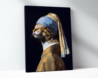 Retrato personalizado de mascota: Arte renacentista de reina y rey, regalo único y divertido