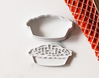 3D Printed Amazing Apple Pie with Stamp Cookie Cutter Set