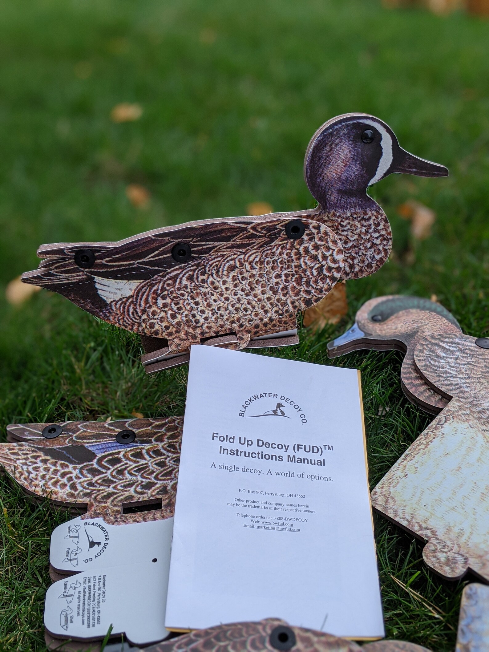 Vintage Lot of 6 Blackwater Decoy Co. Fold Up Decoy FUD Etsy