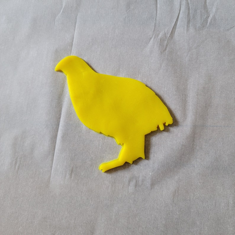 3D Printed Coturnix Quail Cookie Cutter Etsy