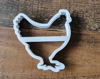 3D Printed Chicken Hen Cookie Cutter