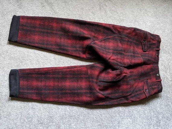 Vintage Woolrich Red/Black Hunting Pants